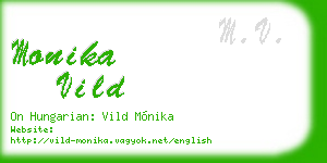 monika vild business card
